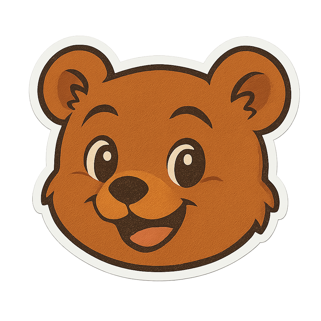 Cartoon bear